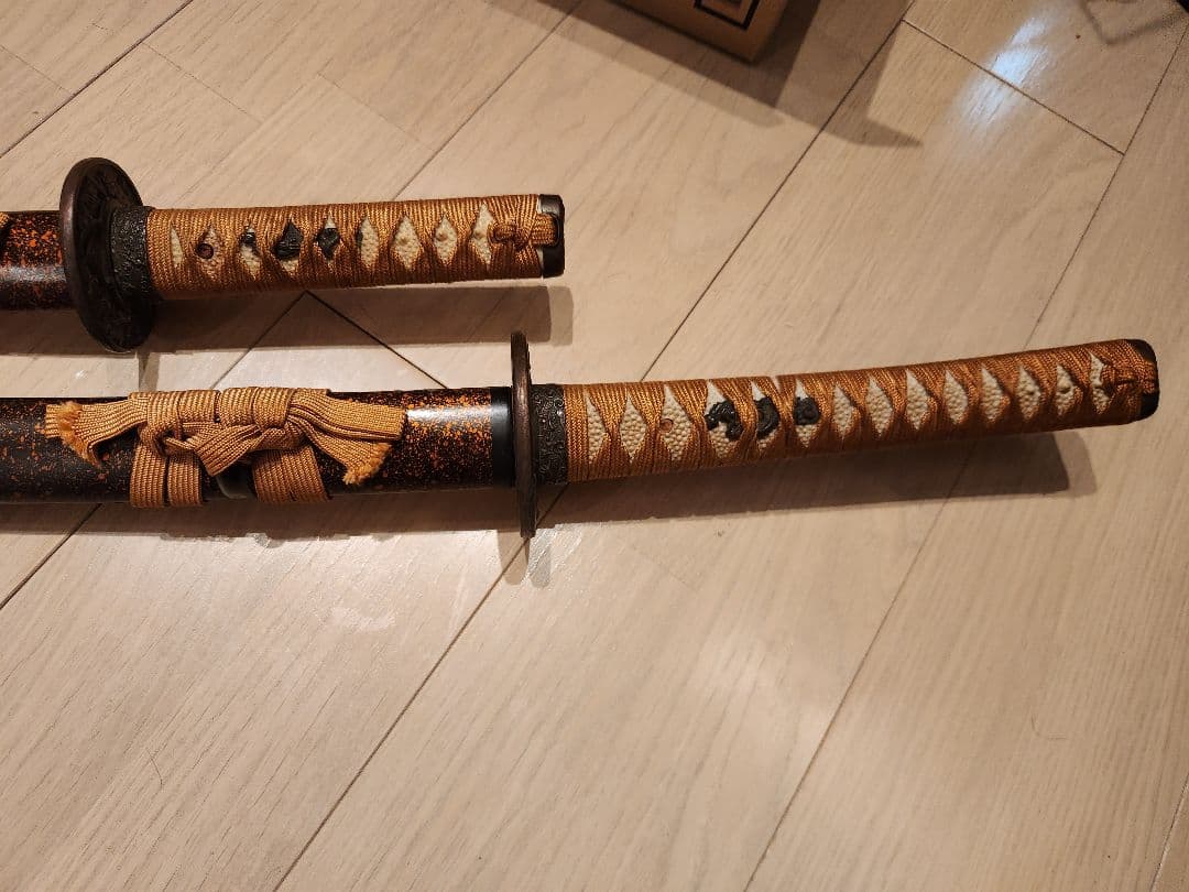 模造刀　 大小2本セット　茶拵え　脇差