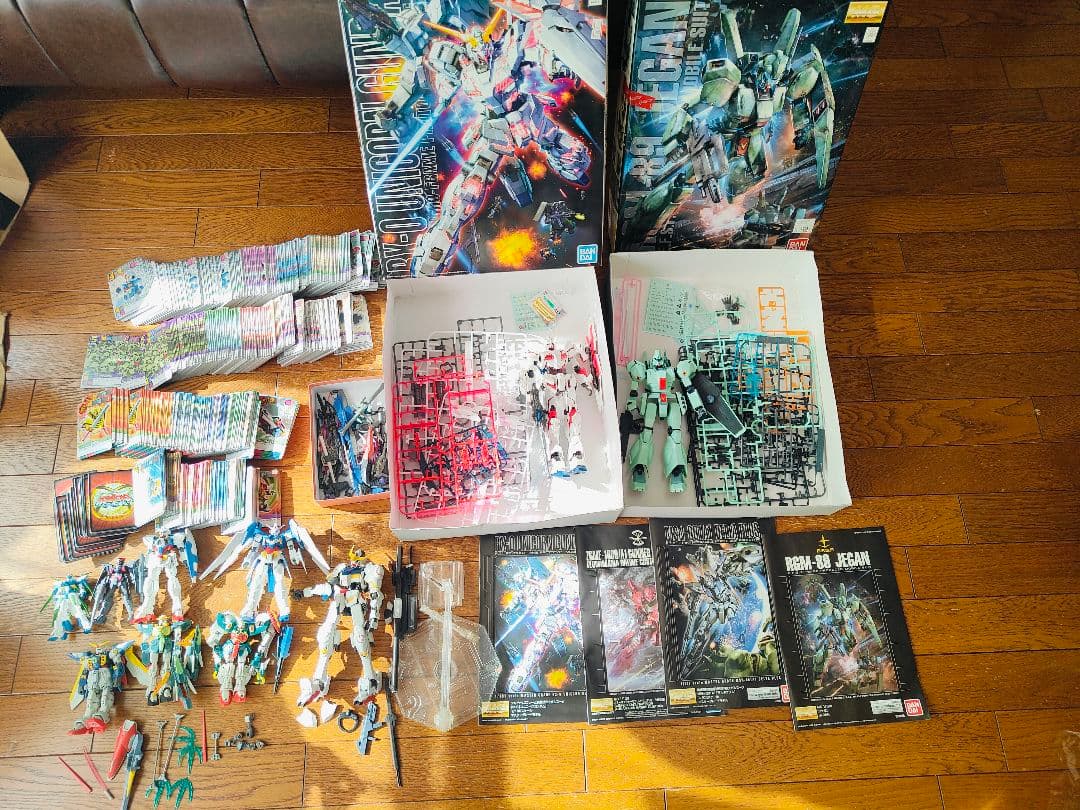 MG ユニコーンガンダム ジェガン GUNDAM ガンプラ パーツ カード