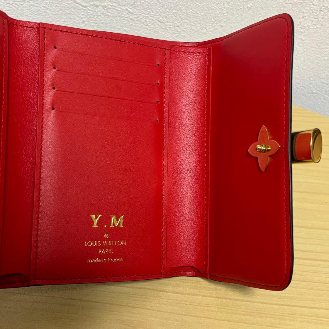 ルイヴィトン ポルトフォイユ・フラワー コンパクト 正規品 美品