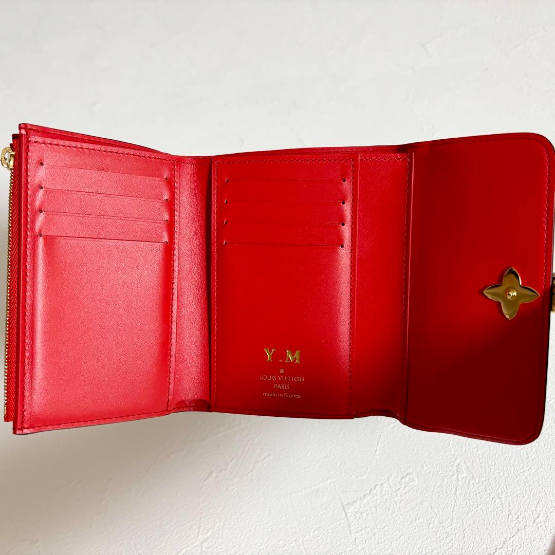 ルイヴィトン ポルトフォイユ・フラワー コンパクト 正規品 美品