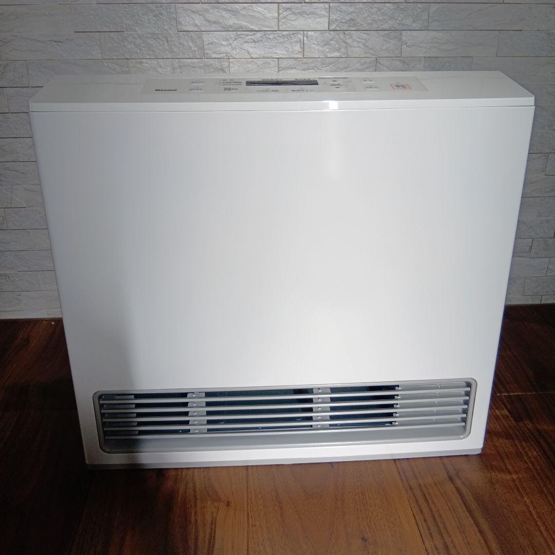 Rinnai ガスファンヒーター ホワイト　プロパンガス　RC-U5801E
