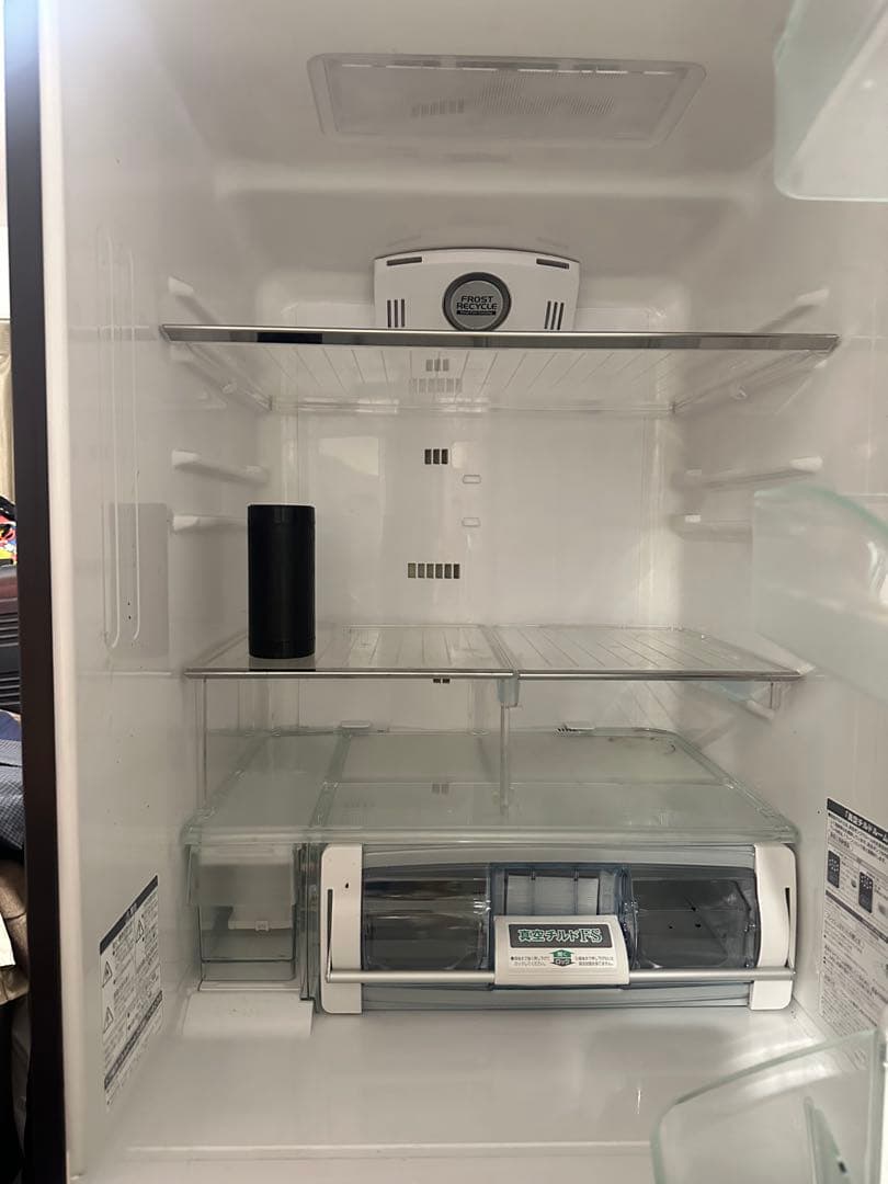 ブラック冷蔵庫 5ドア フレンチデザイン