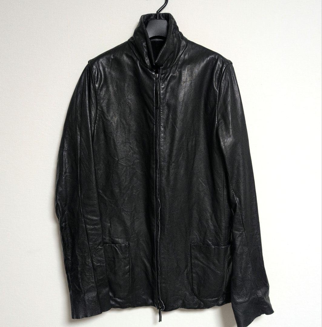 823　c diem レザージャケット　ブラック　ジップ　サイズ4
