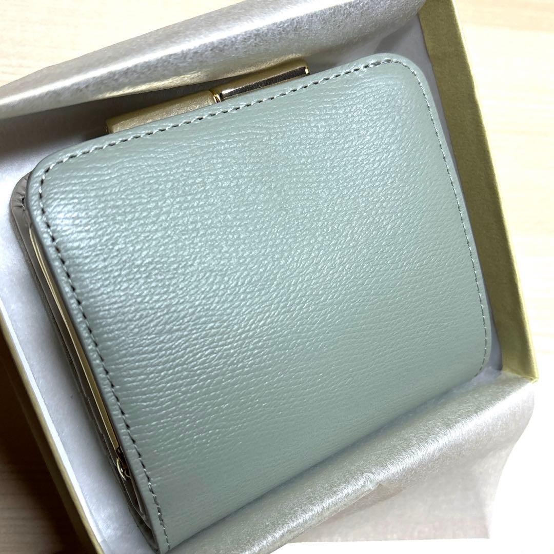 ⭐️即発送⭐️新品 未使用⭐️『MIAN』 KERRIA 国産牛革がま口 二つ折り財布