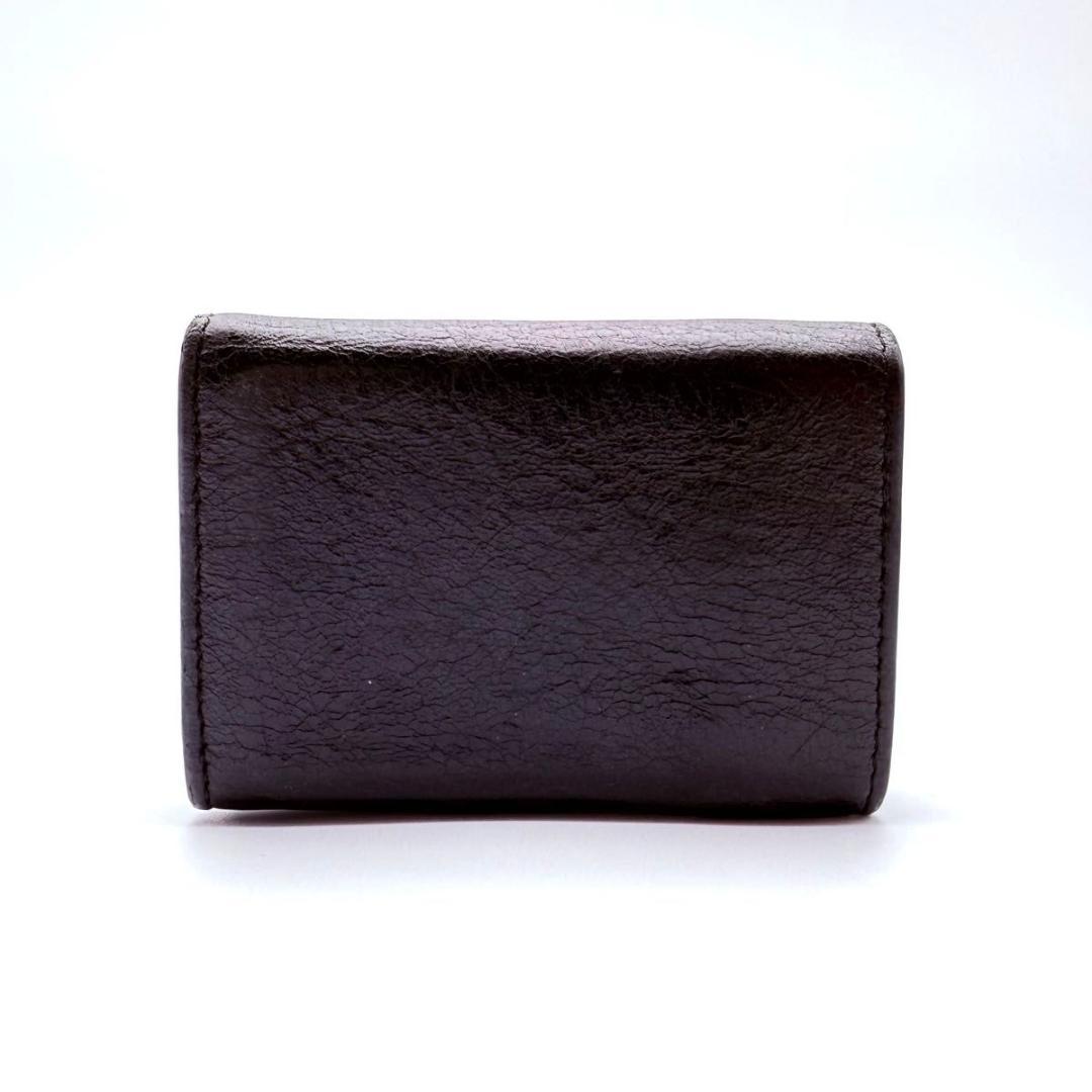 【美品】BALENCIAGA バレンシアガ　クラシックミニ　コンパクトウォレット