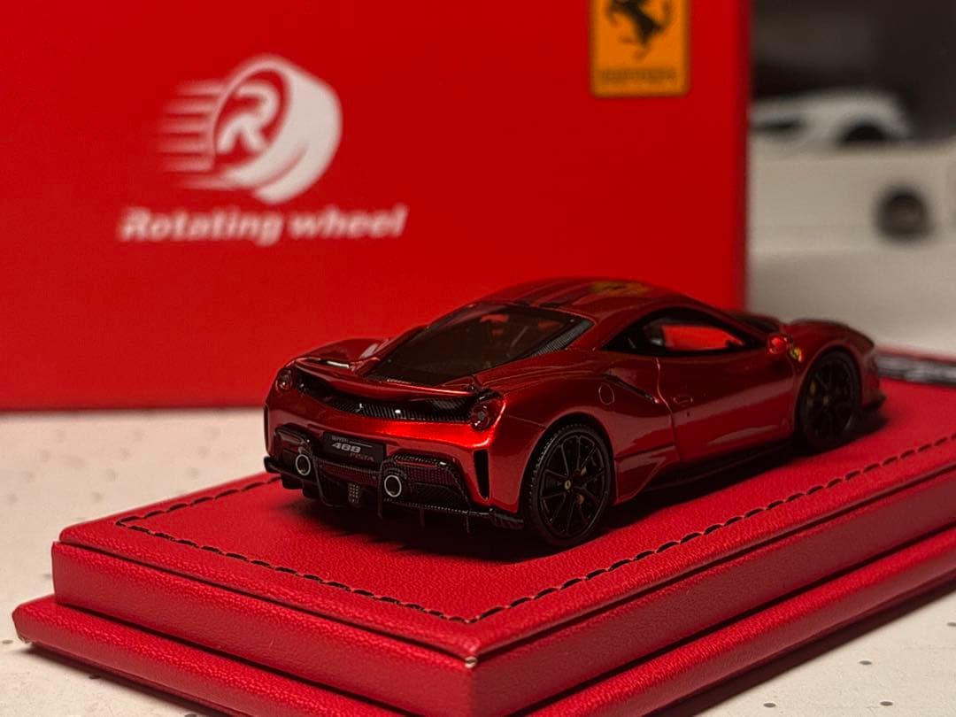 Rotating Wheel 1/64 フェラーリ 488ピスタ