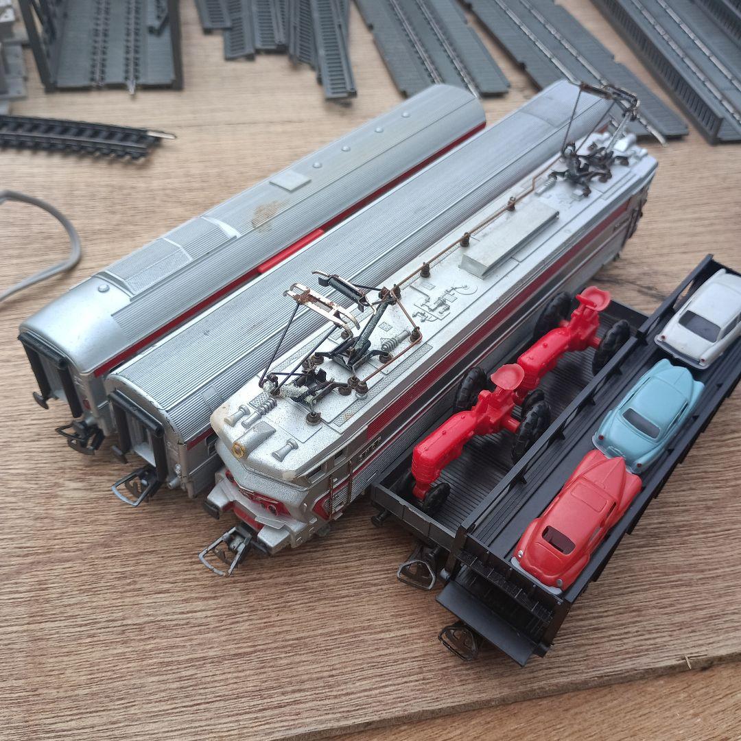 4421)海外HOゲージ　車両　レール　その他セット　難あり