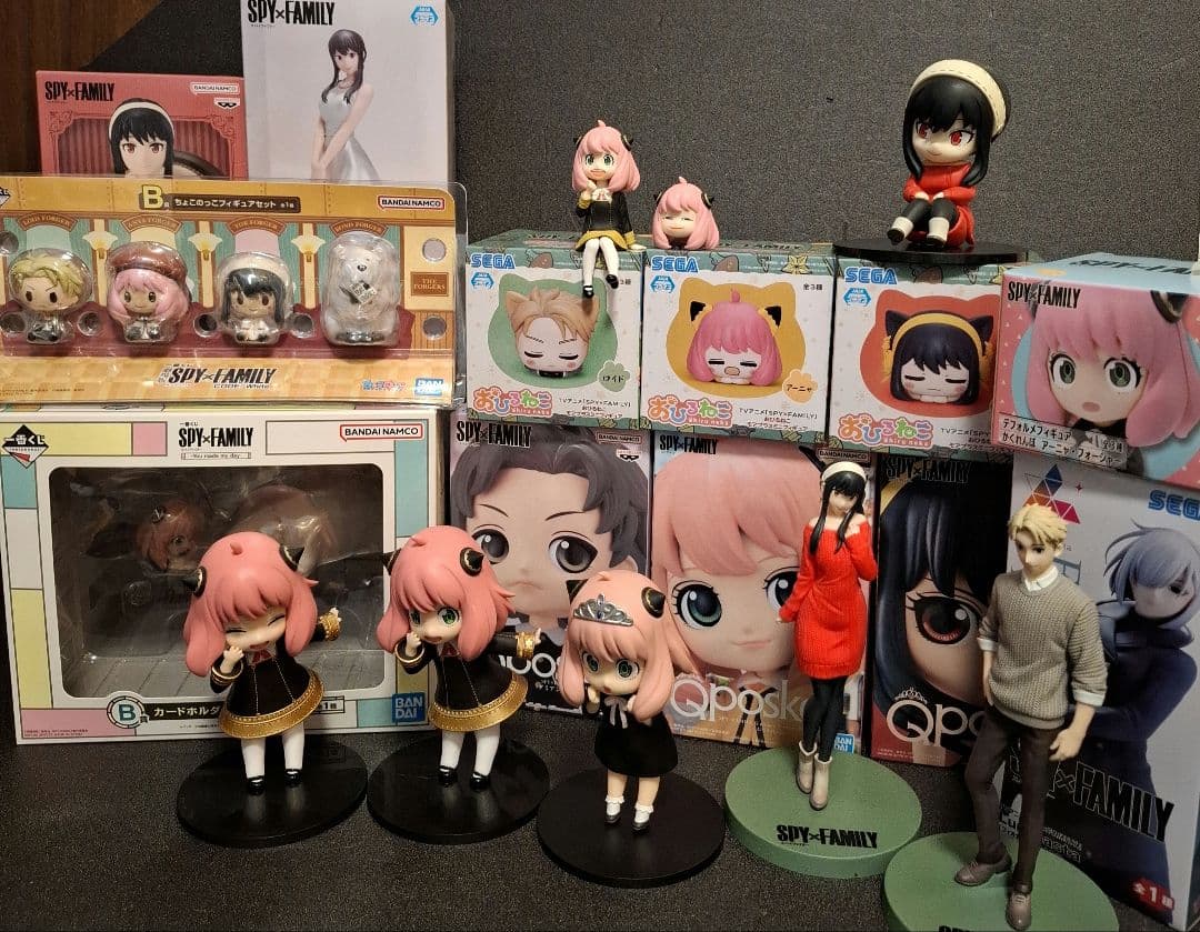 SPY×FAMILY スパイファミリー フィギュア など 19点 まとめ売り