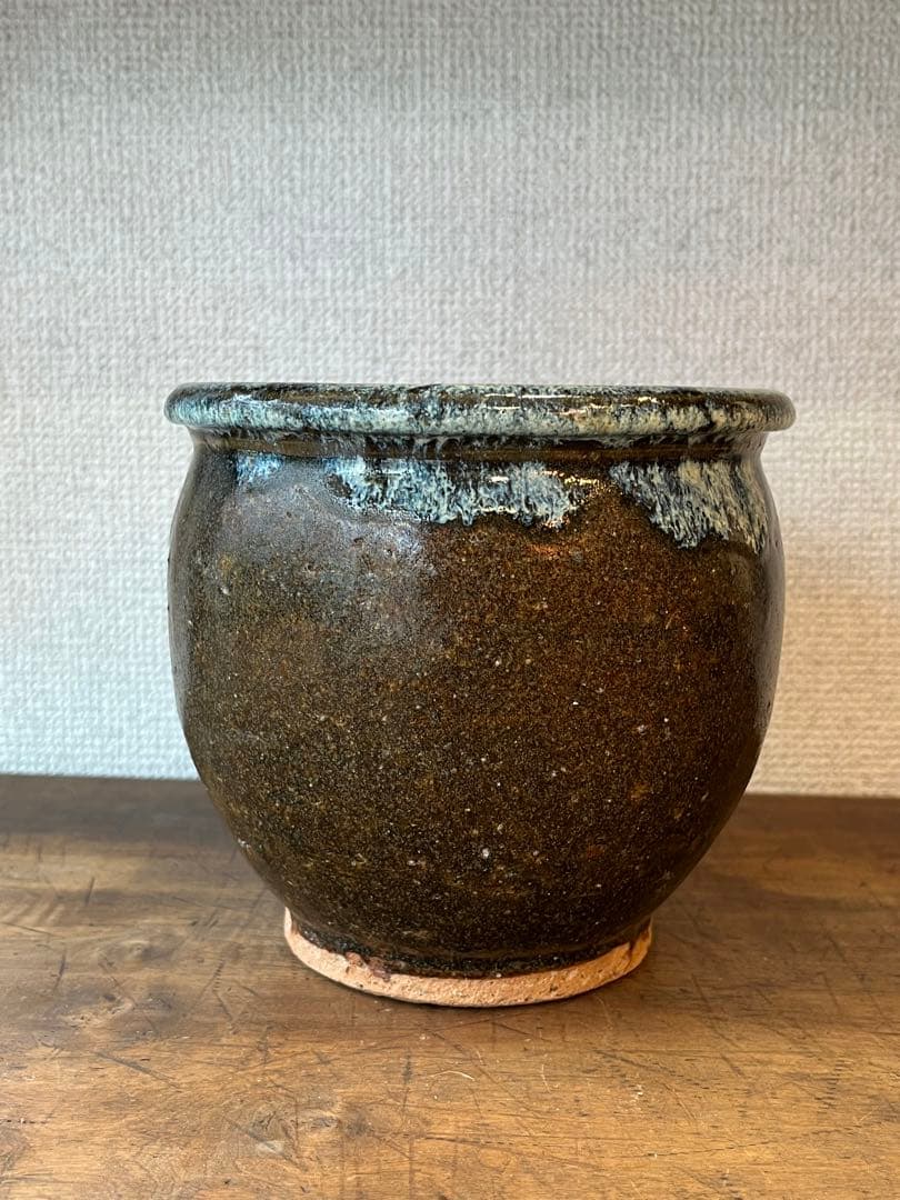 仙台堤焼き　小壺　① 古民具　古雑貨　アンティーク