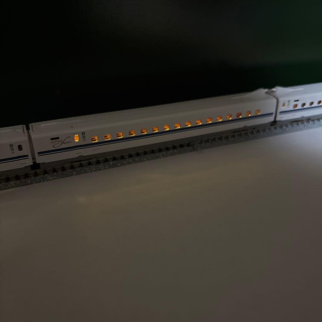 KATO N700S 16両フルセット　全車純正室内灯付