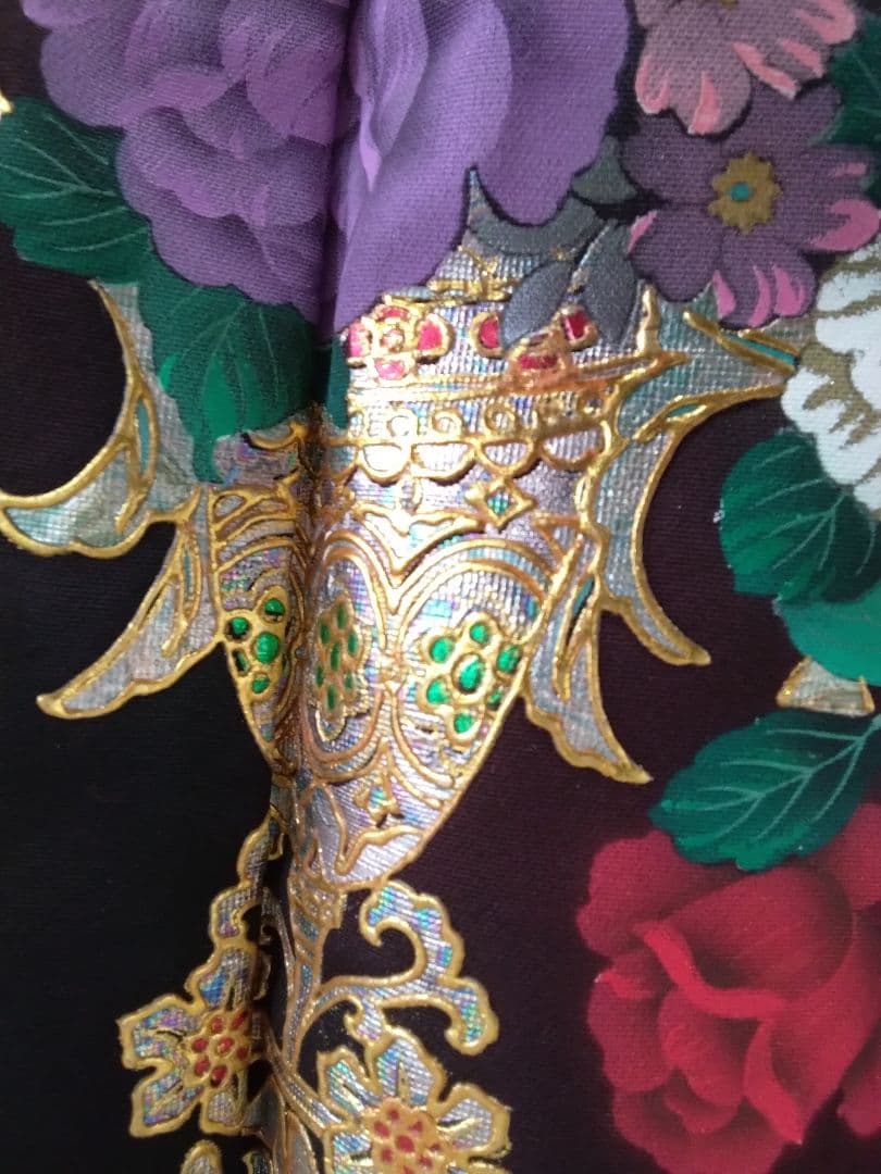 振袖フルセット、正絹振袖落款、成人式、重ね衿帯揚げ帯締、西陣袋帯ガード加工、襦袢