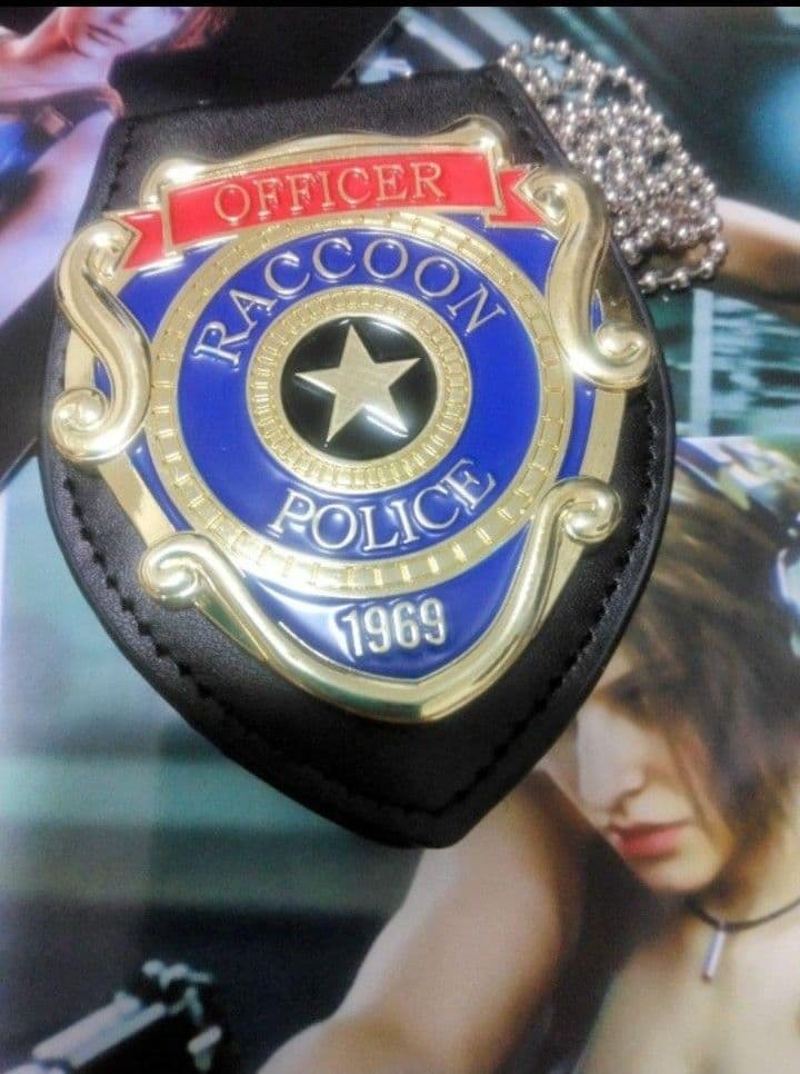 バイオハザード RE:3 ジル・バレンタイン RPD ポリスバッジセット