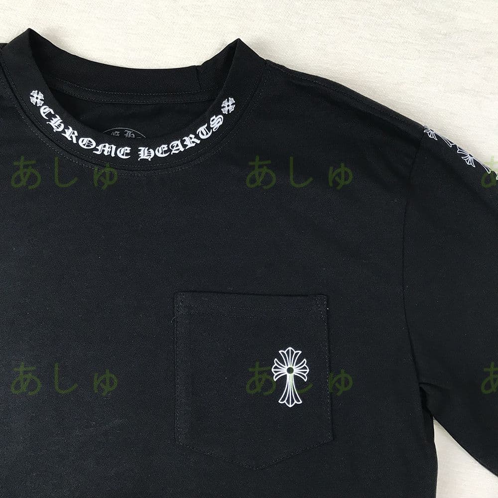 値下！Chrome Hearts ブラッククロムハーツ 長袖Tシャツ M
