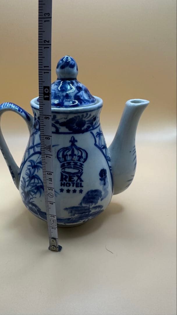 レックスホテル食器、コーヒーポット、クリーマー、シュガーポット，ナッツ皿のセット