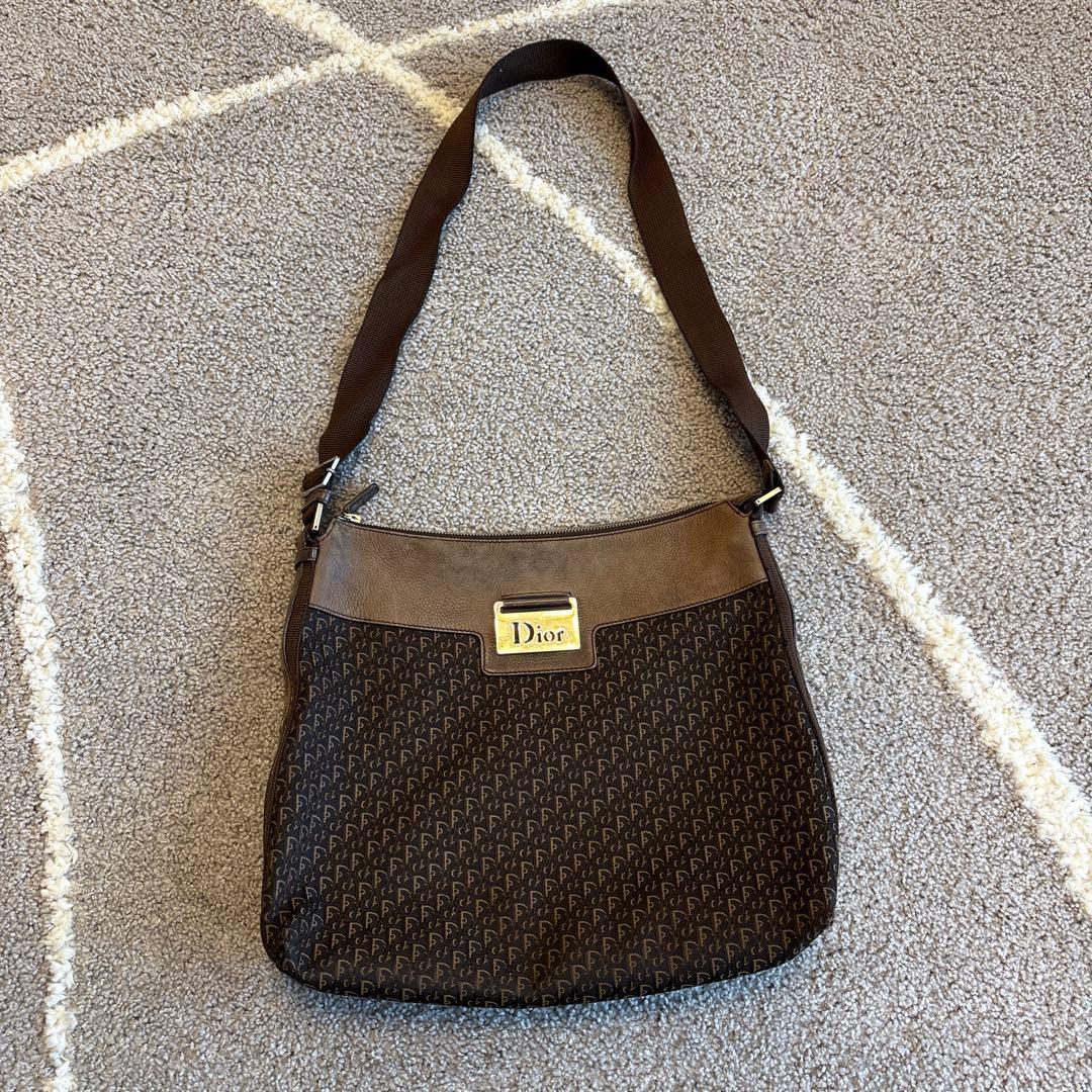 Dior ブラウン ショルダーバッグ