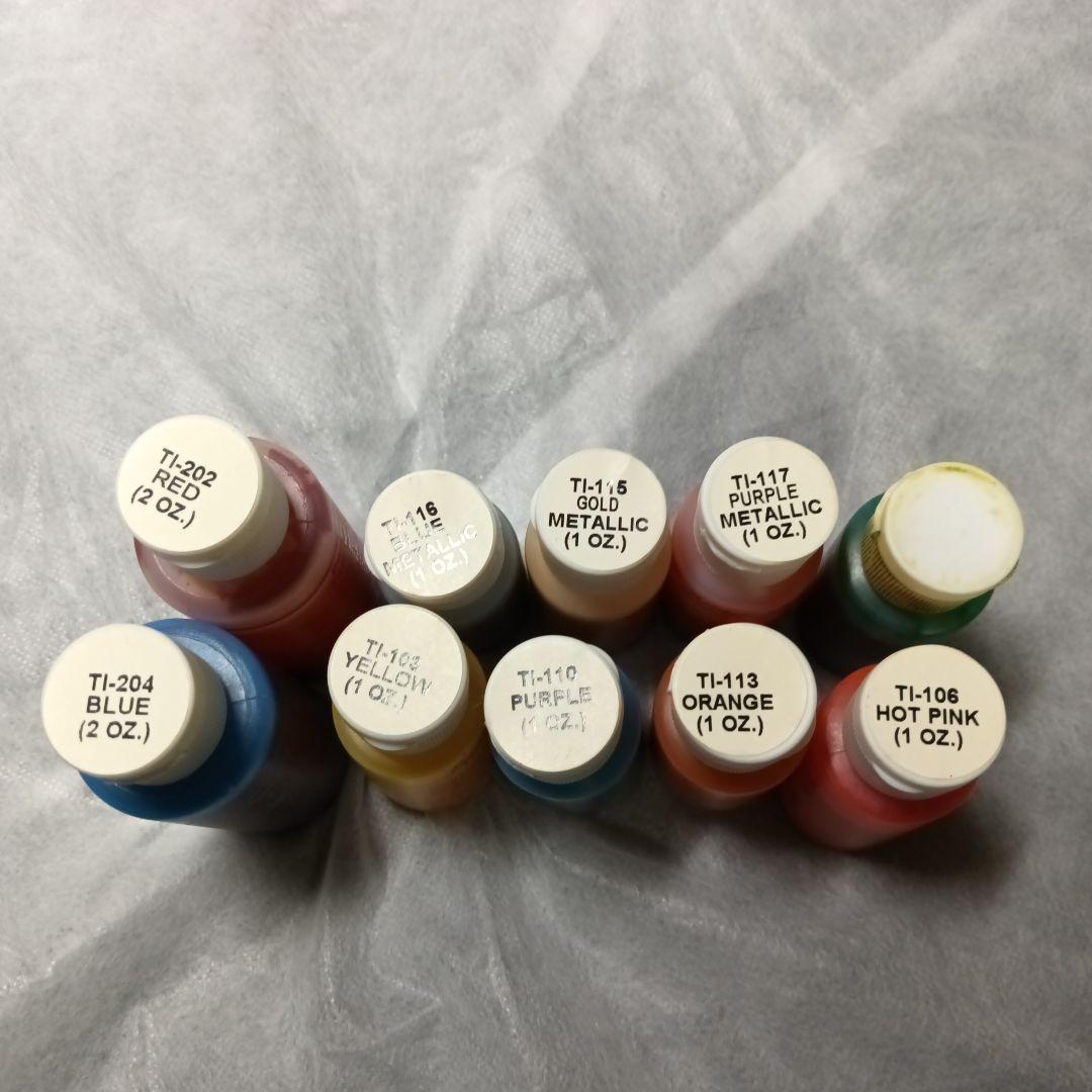 ボディーペイント用カラー10本　ＬＡで購入