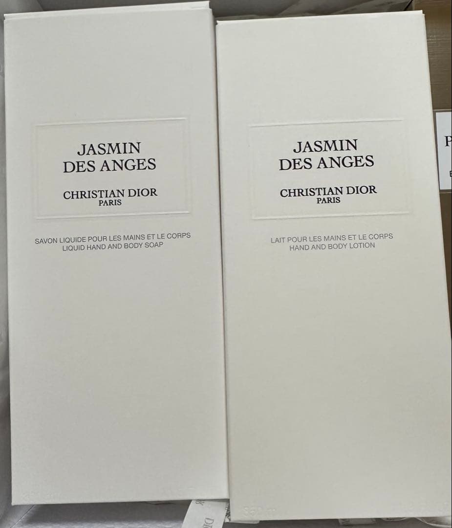 Jasmin des Anges ハンド＆ボディソープ、ローションセット
