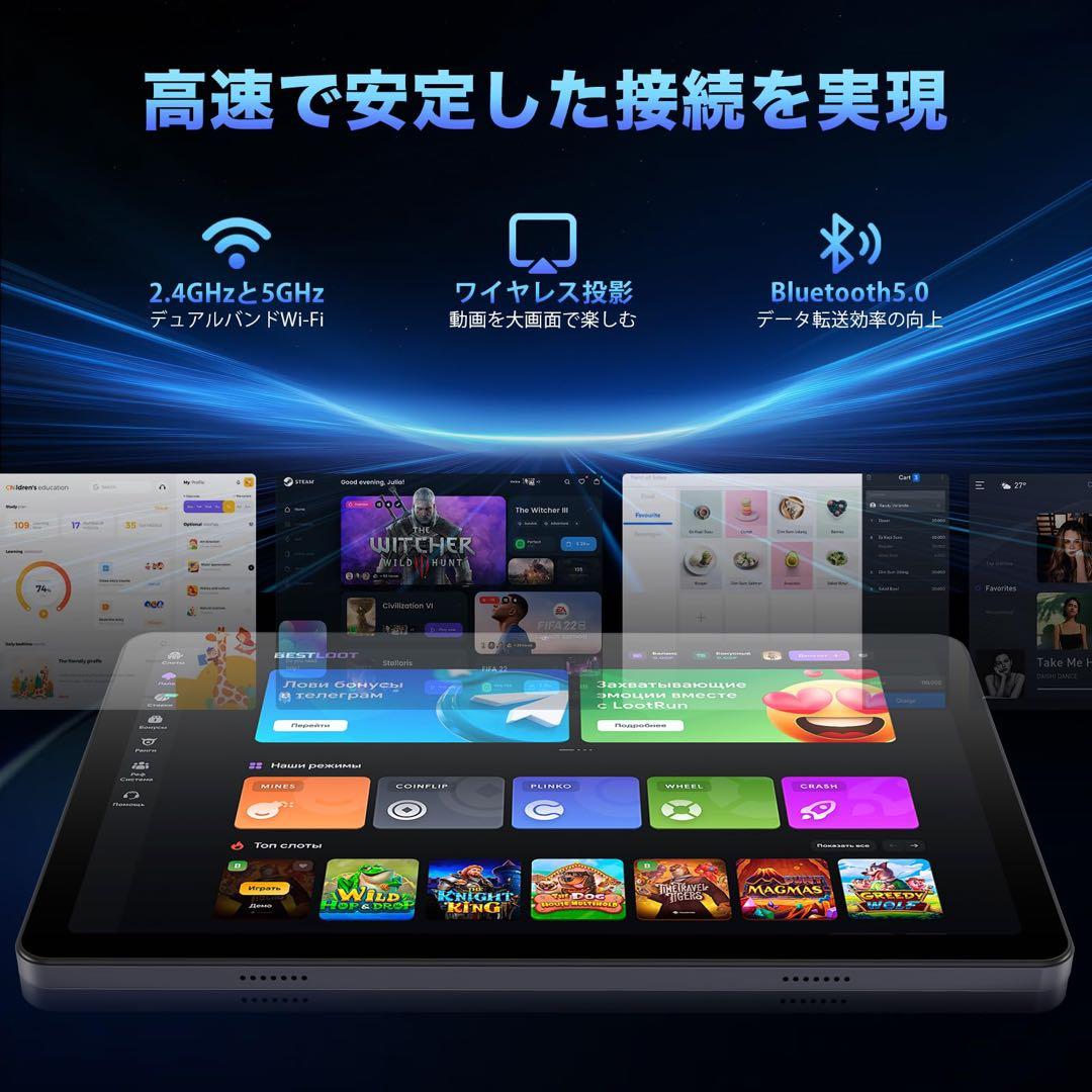 【一点のみ！】Android15 タブレット 10インチ wi-fiモデル