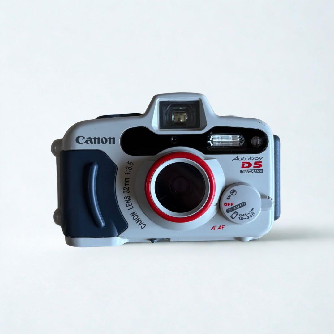 動作確認・作例あり Canon Autoboy D5 コンパクトフィルムカメラ