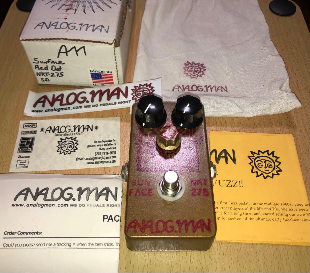 【超貴重】ANALOG.MAN SunFace NKT275 Red Dot