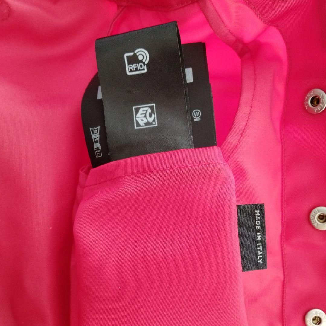 【未使用品】PRADA ペット　レインコート　ウィンドブレーカー　レッド