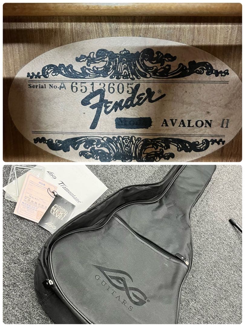 【11101】Fender acoustic AVALON 2