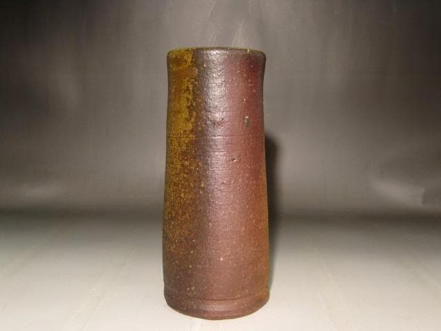 人間国宝　藤原雄　花入　鵬雲斎花押の逸品 s259