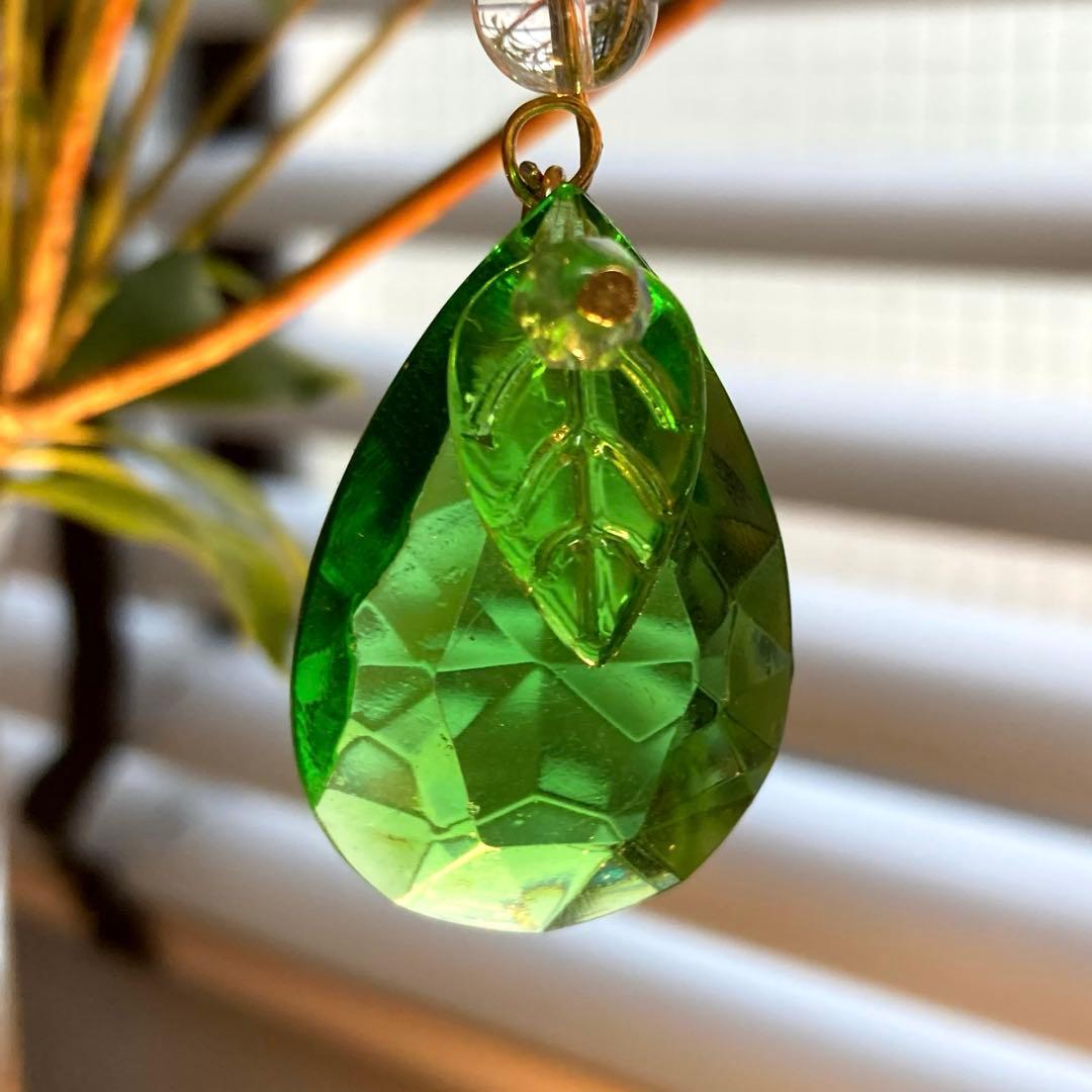 （専用）ミニシャンデリア（植物）1920年　フランス　イギリスランプスタンド