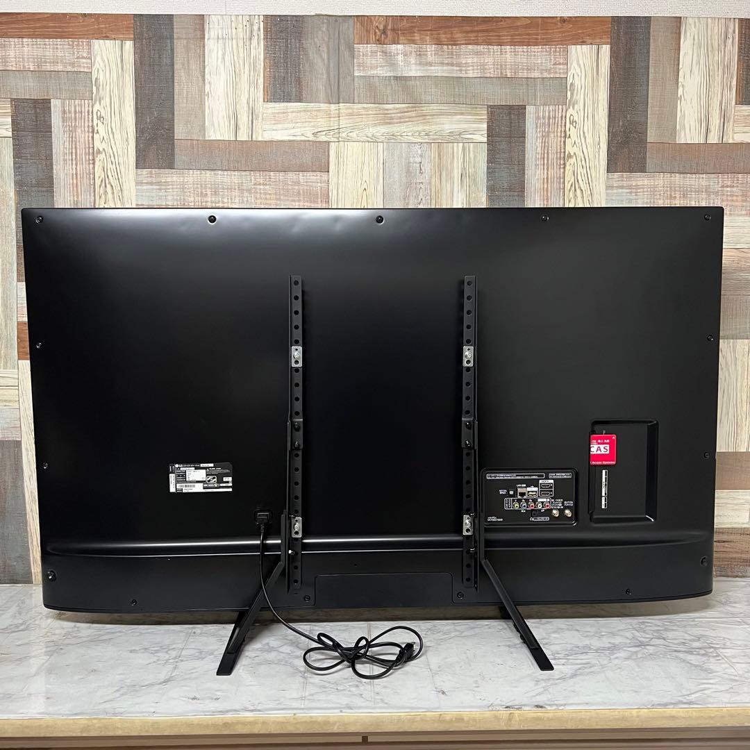 即日受渡❣️全国送料込LG55型4K液晶テレビWチューナー Netflix視聴可