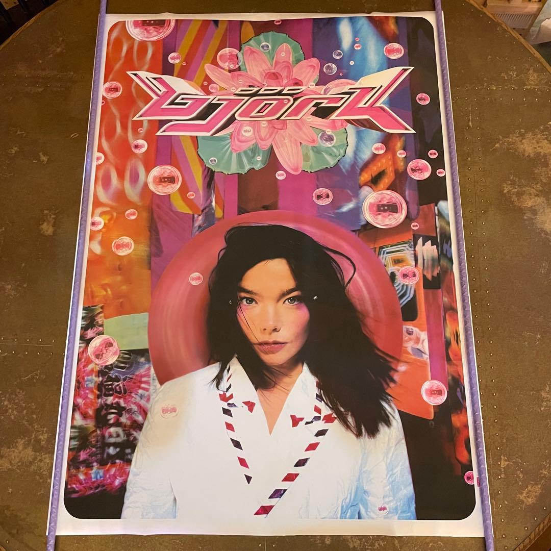 90s デッドストック bjork 大判ポスター