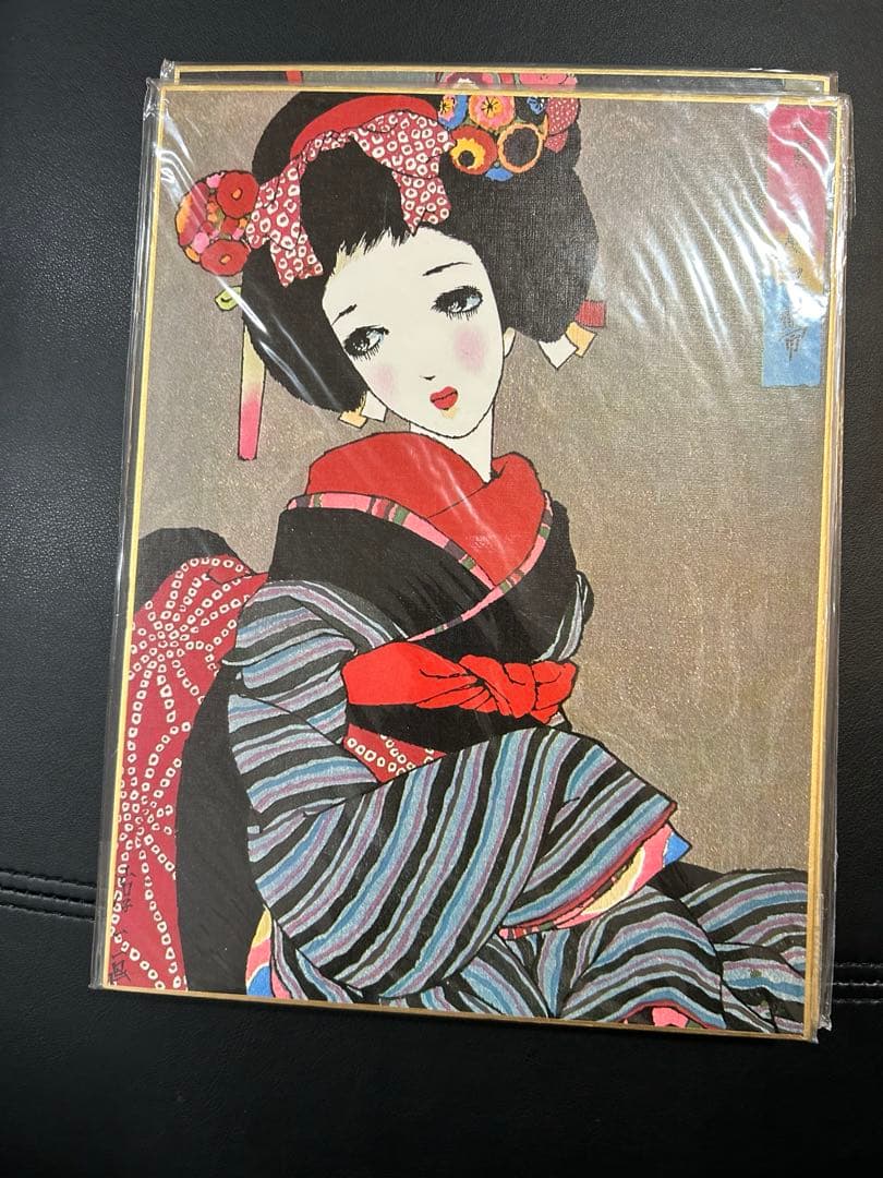 昭和レトロ 中原淳一 【娘十二ヶ月】 年代物・希少な画集画　10枚セット