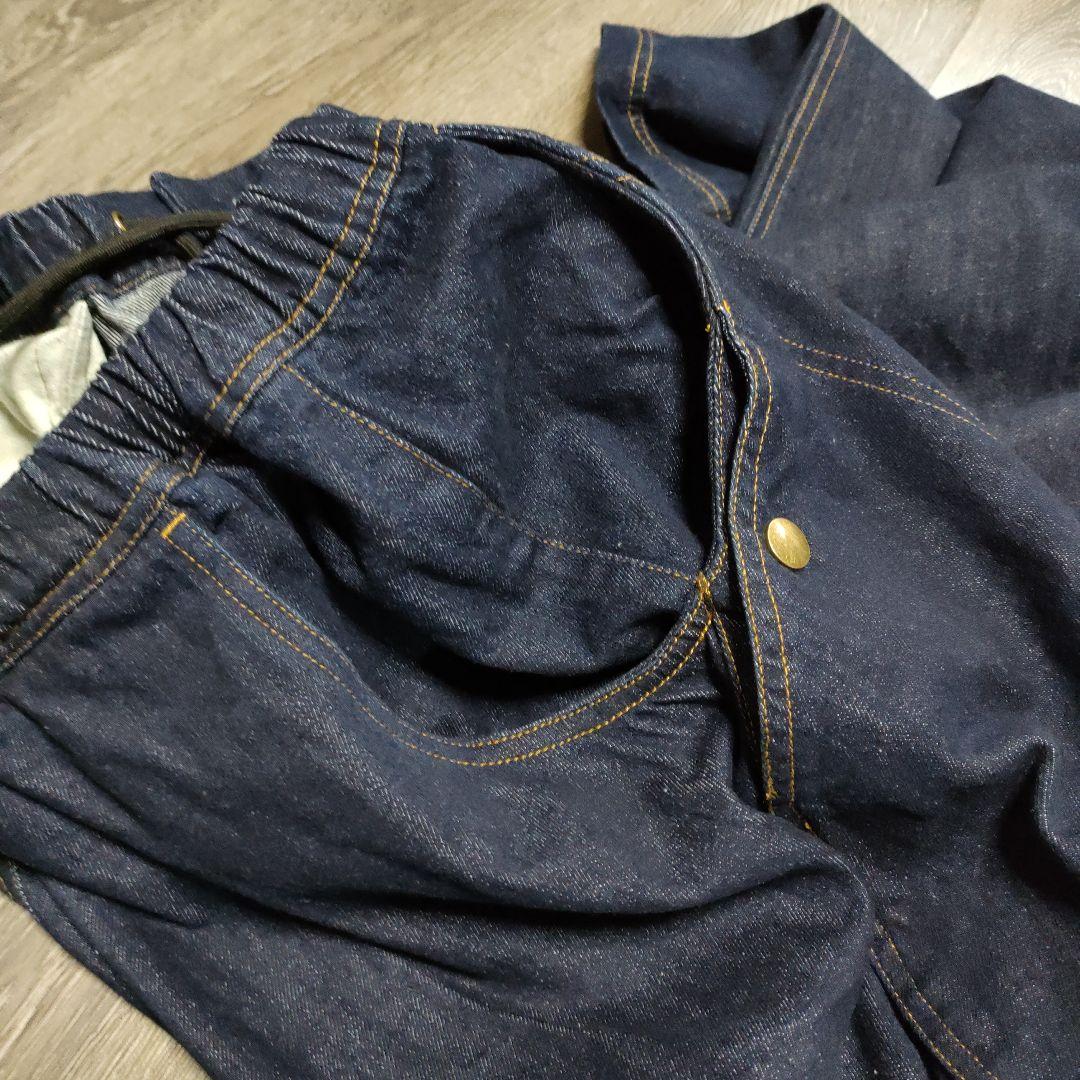 新品タグ付　CAMBIO カンビオ　変形ブッシュバルーンデニムパンツ Ｌ