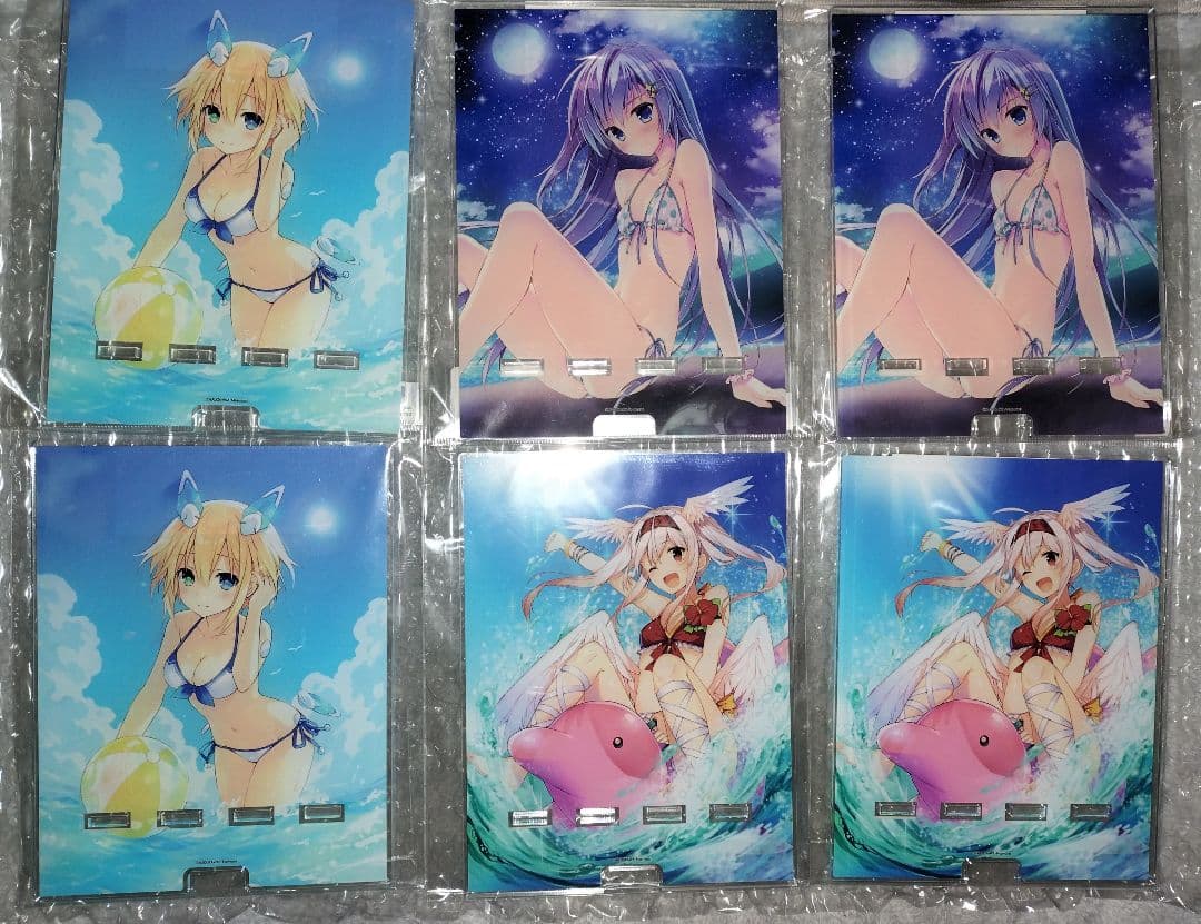 【eeoくじ】「アンジュ・リリンク」第一弾、第二弾セットのB賞〜E賞のセット