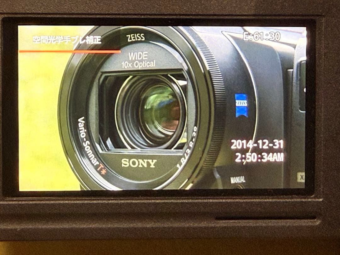 【ジャンク品】SONY　デジタル4Kビデオカメラ　FDR-AX30