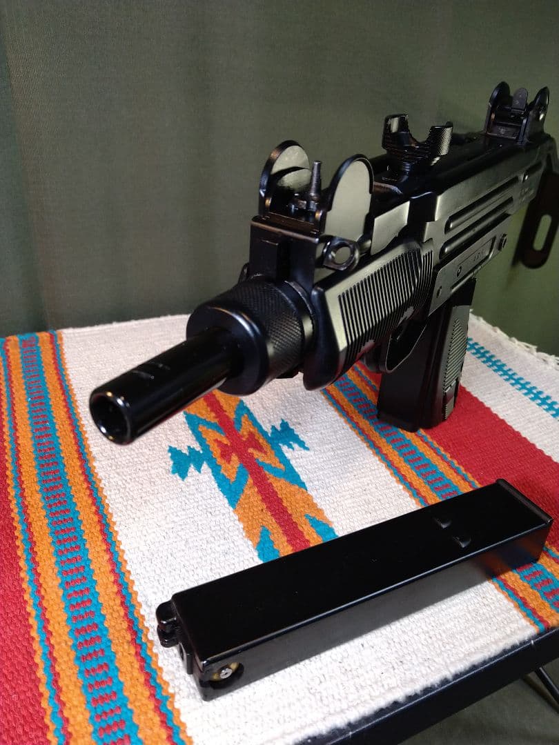 激レア美品！ウエスタンアームズ同等/KWC　ミニウージー　CO2ガスブロ！