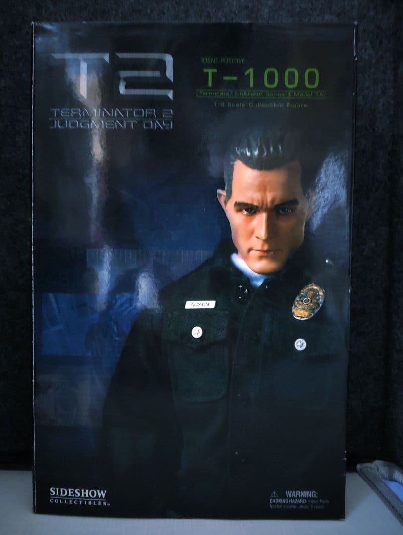 Sideshow•Terminator2•1/6[T-1000]希少品!