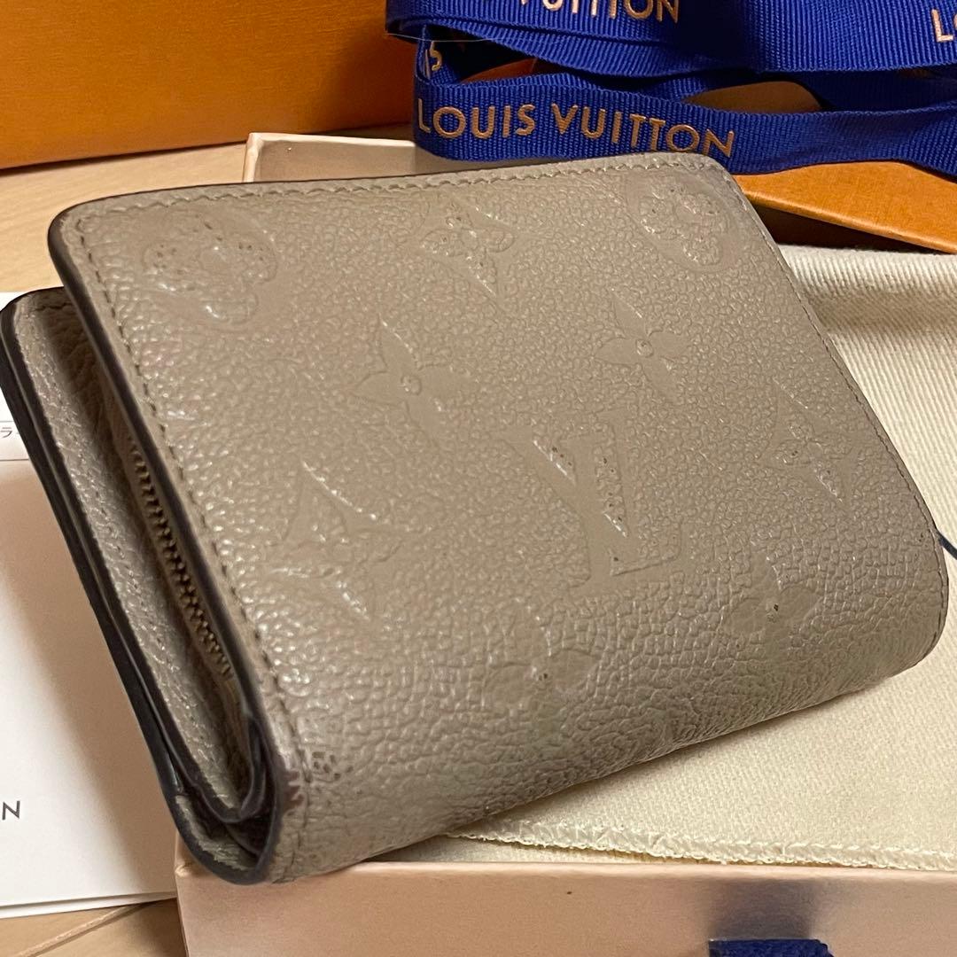【訳あり】　LOUIS VUITTON　ルイヴィトン　ポルトフォイユ・クレア