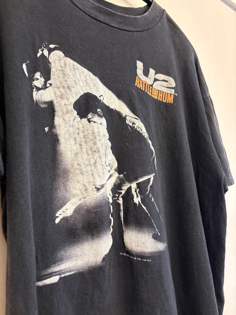 トップス 1980s U2 Rattle and Hum T-shirts