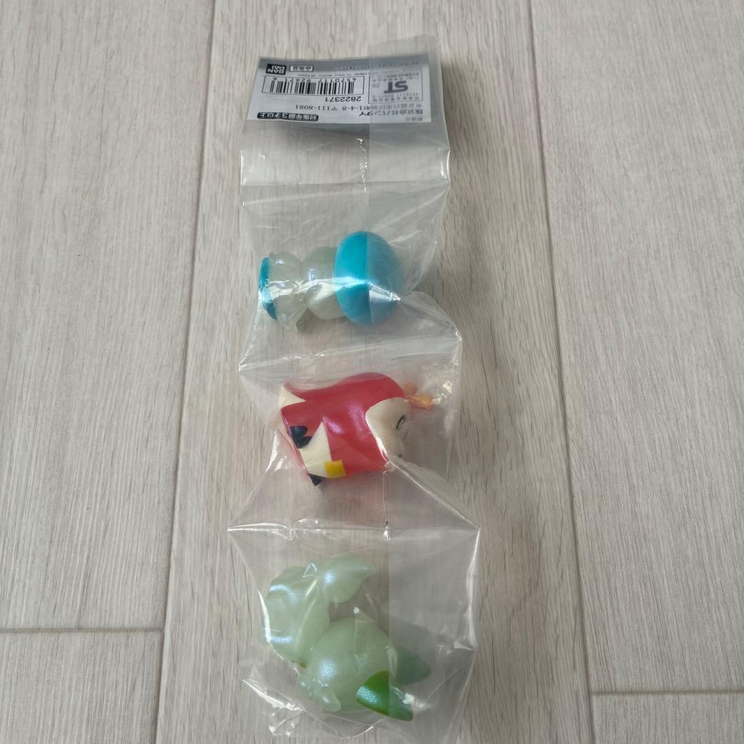 ポケモンキッズ　当選品　ニャオハ、ホゲータ、クワッス、クリア 3体セット