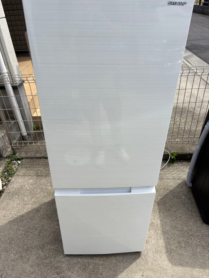 SHARP 冷蔵庫 SJ-D18H-W 179L 2022年製 家電