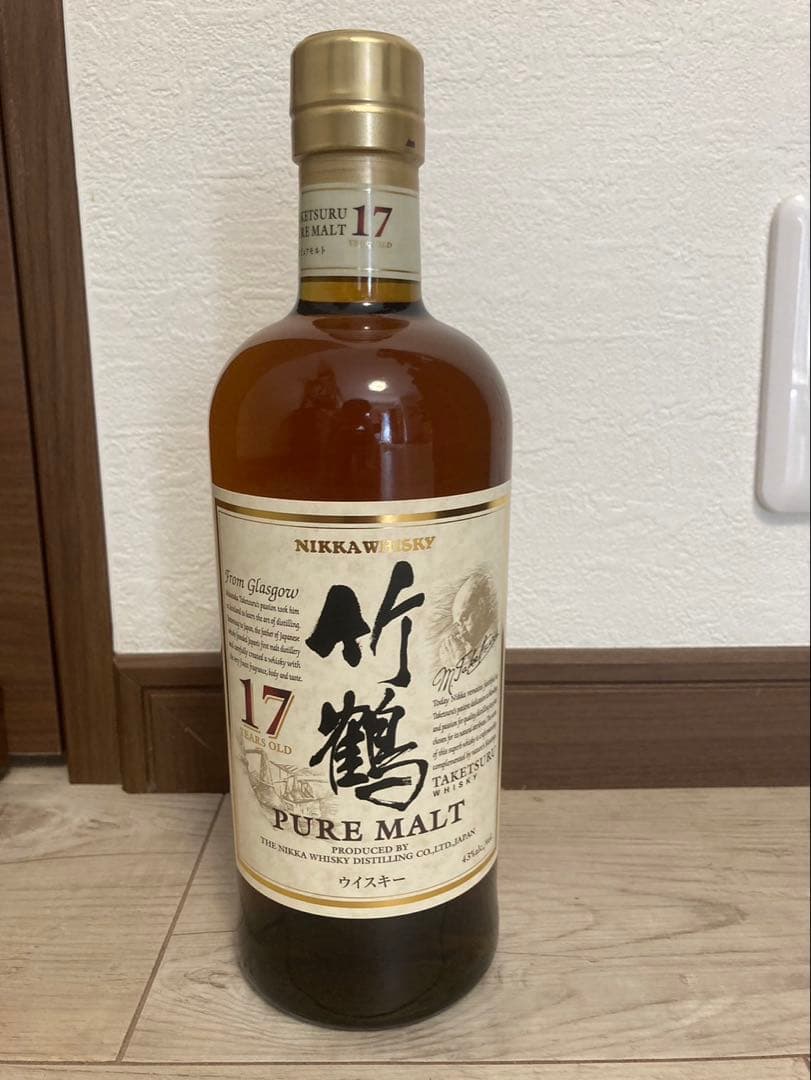 【新品未開封】竹鶴 17年 700ml 箱無し