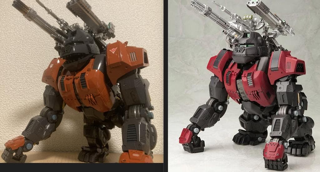 ゾイド アイアンコング シュバルツ仕様 タイガーカラー