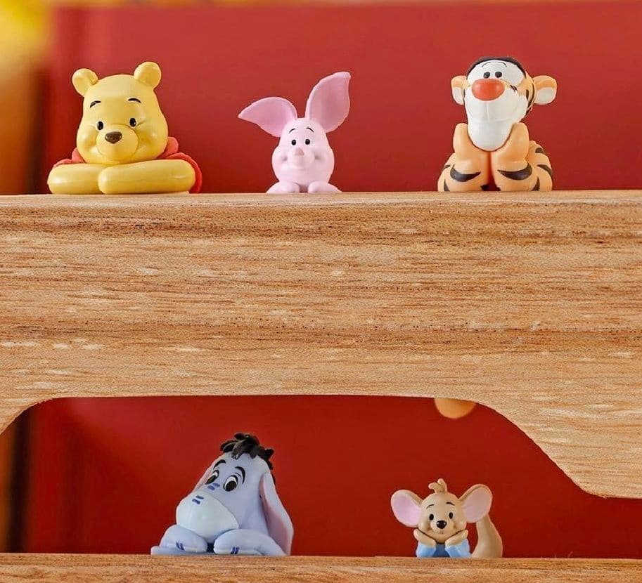 プーさん 1番くじ E～ラストワン賞 ちらりんフレンズ フィギュア セミコンプ