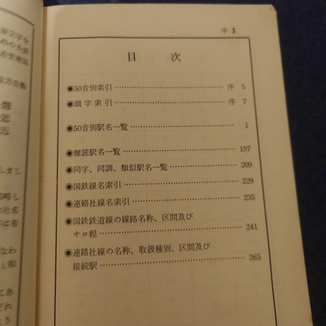 駅名事典 昭和52年版 中央書院