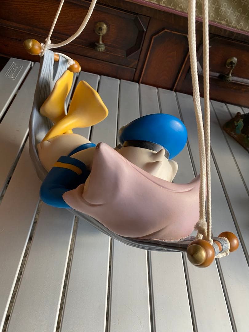 ドナルドダック ハンモック フィギュアDisney レア