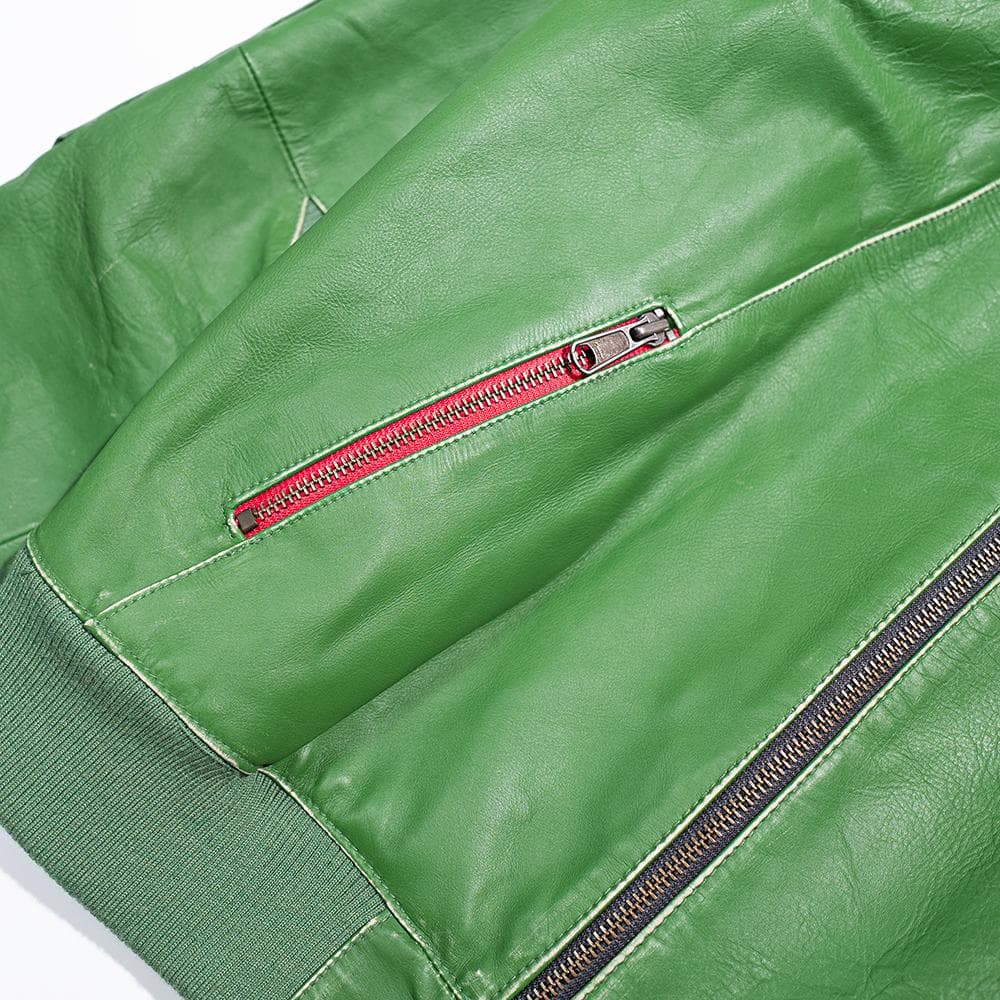 希少 PUMA レザー シングル ライダース モーター ジャケット