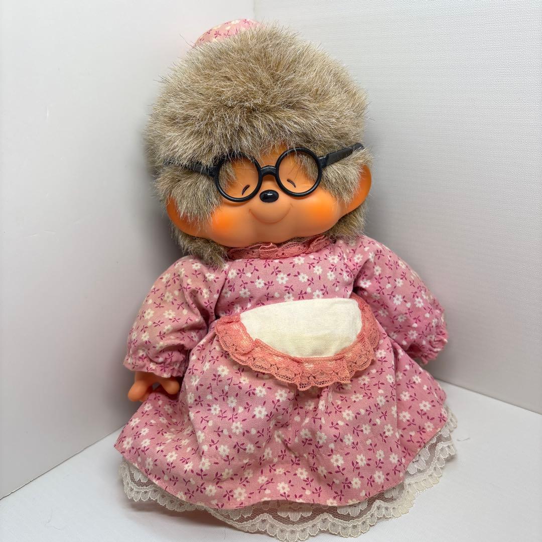 1980年 ビンテージ おばあさん モンチッチ monchhichi 0550