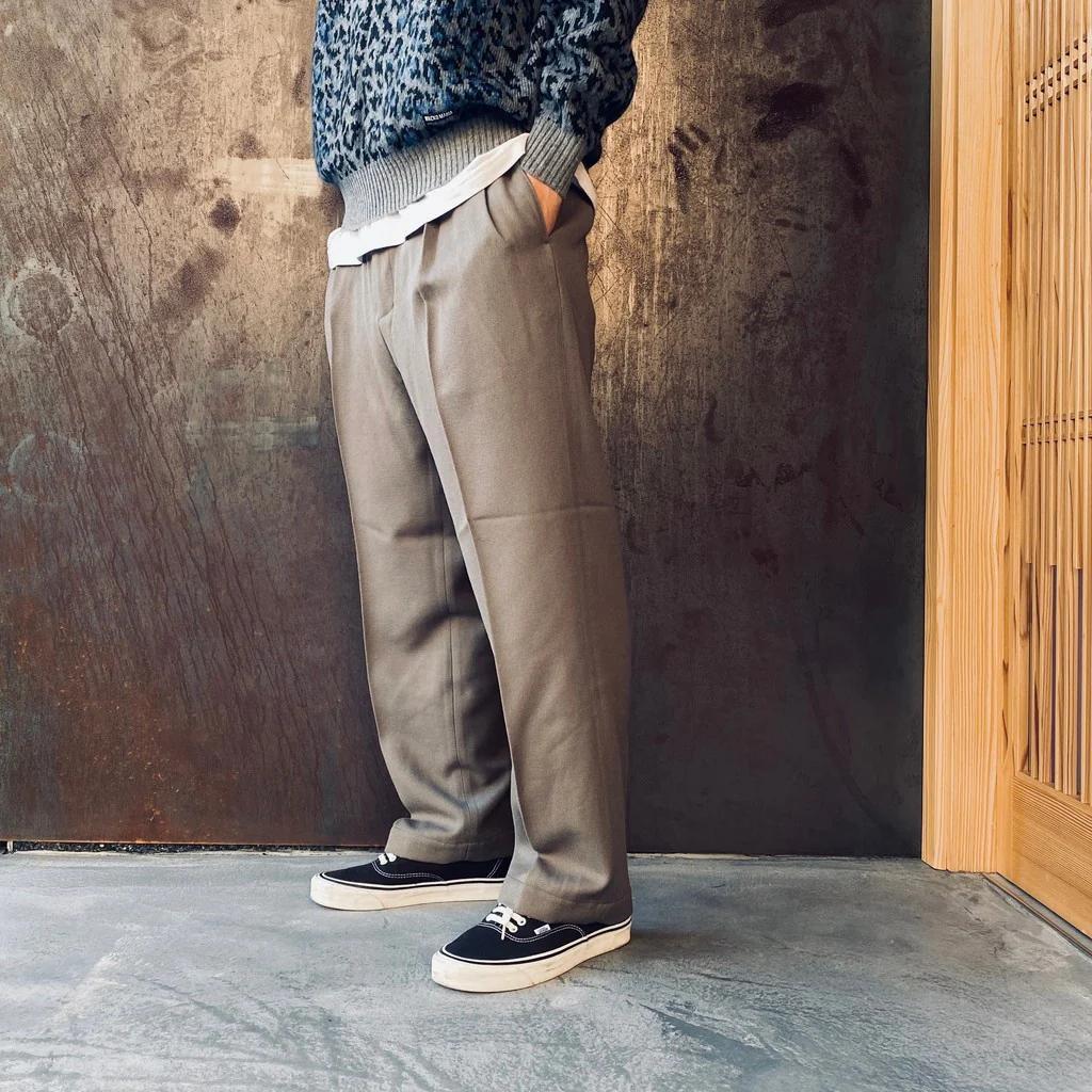 新品 WACKO MARIA 25AW DOUBLE PLEATED パンツ