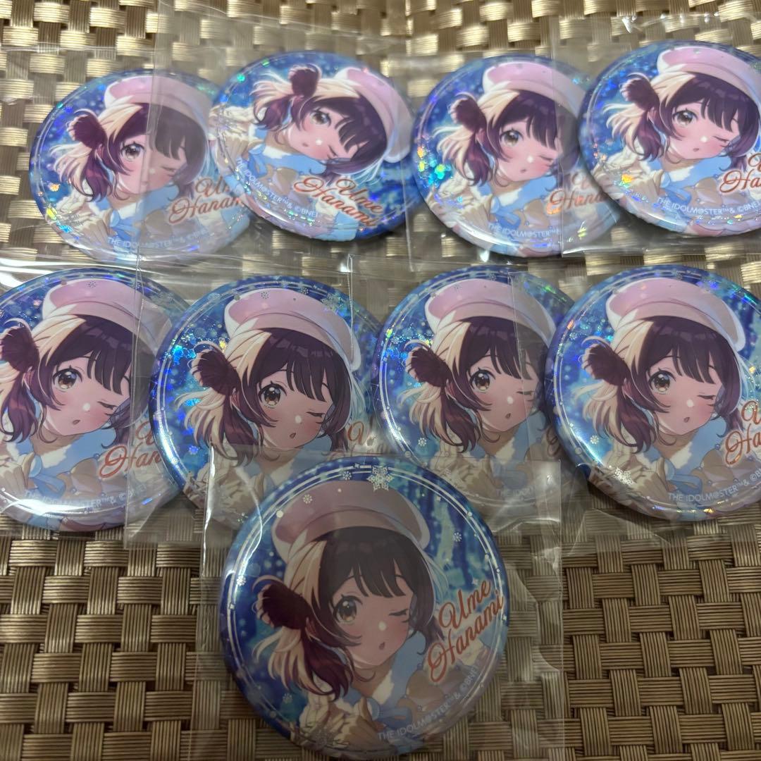 学園アイドルマスター 学マス 花海佑芽 クリスマス 缶バッジ 9点