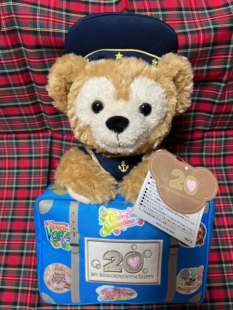 ダッフィー 20周年 ぬいぐるみ